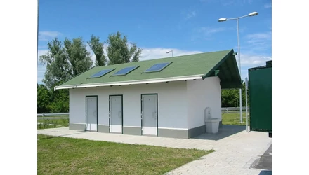 Built public toilets and their modules