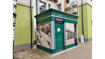 Automatikus nyilvános WC új generációja